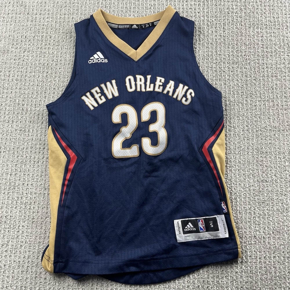 Anthony Davis  Youth Small Adidas Swingman New Orleans Pelicans NBA Jersey